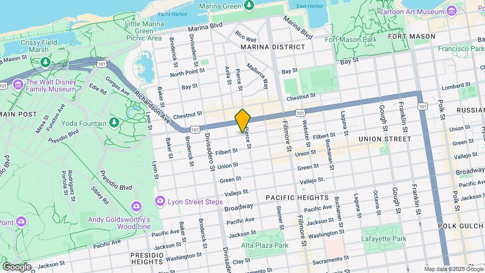 2419 Greenwich St Map and Location Details