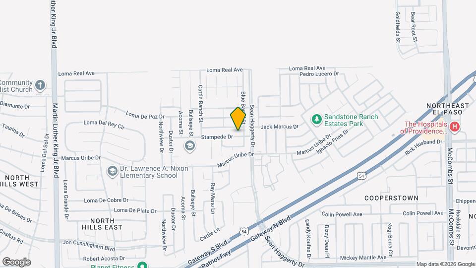 5045 Stampede Dr Map and Location Details