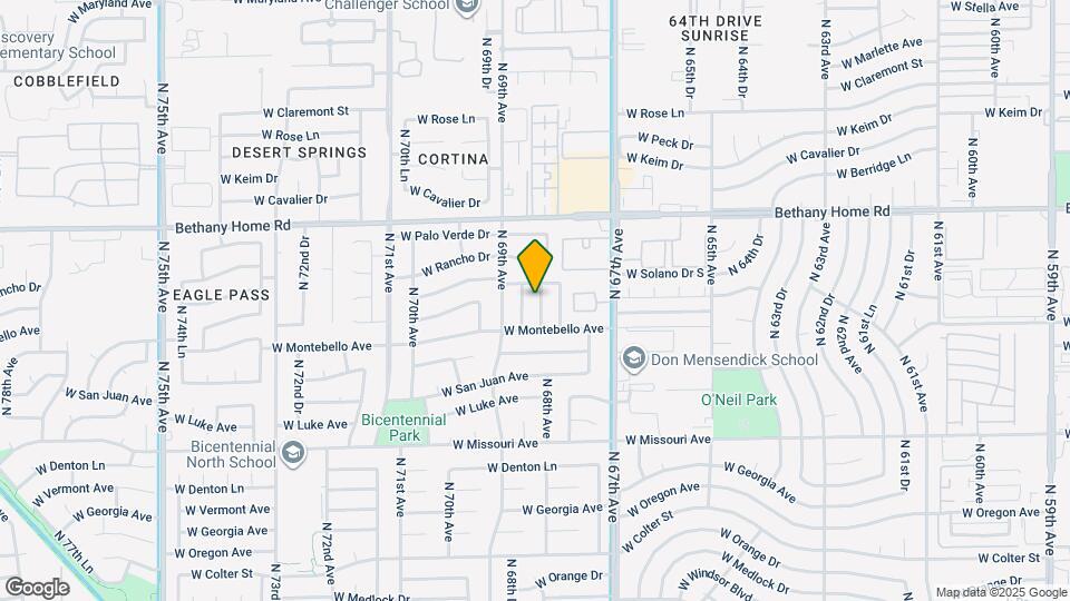 5730 N 68th Ave Map and Location Details