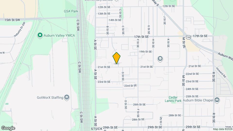 2025 C St SE Map and Location Details