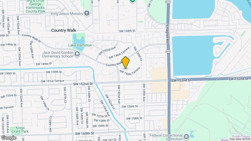 15006 SW 141st Ct Map and Location Details