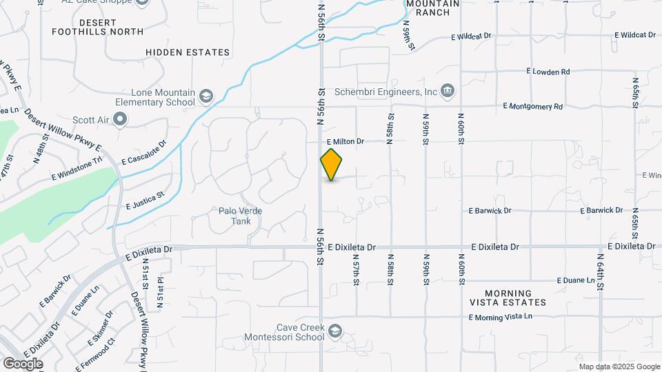 30129 N 56th St Map and Location Details