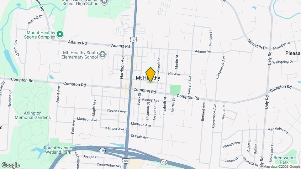 1547 McMakin Ave, Unit #1 Map and Location Details