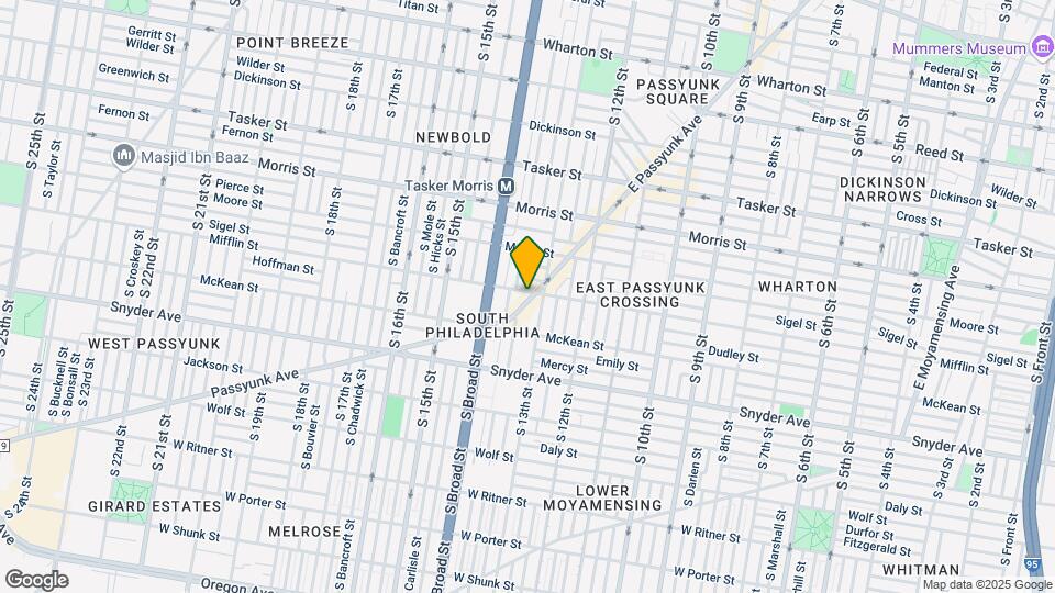 1904 E Passyunk Ave Map and Location Details