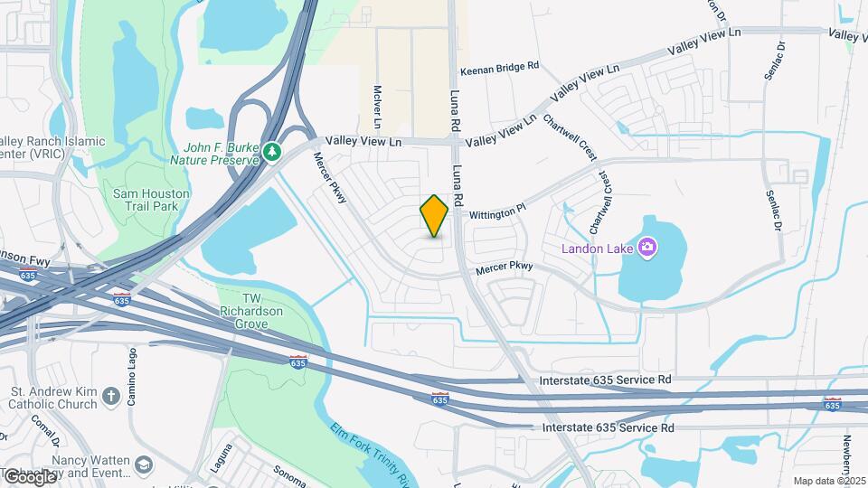 1565 Amesbury Way Map and Location Details