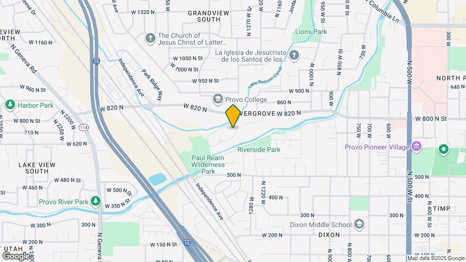 1414 Lancelot Dr Map and Location Details