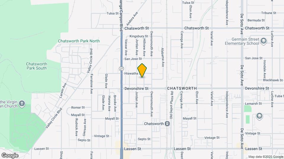 10333 Hillview Ave Map and Location Details