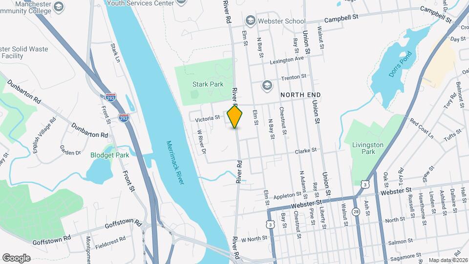 490 River Rd Map and Location Details
