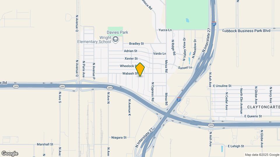 2120 N Avenue J Map and Location Details