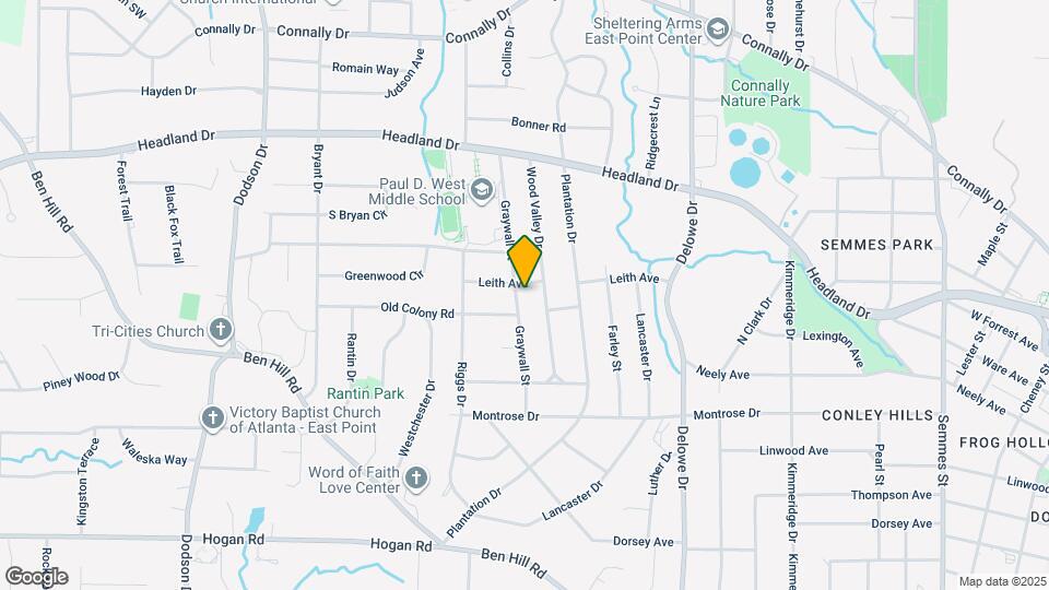 2550 Graywall St Map and Location Details