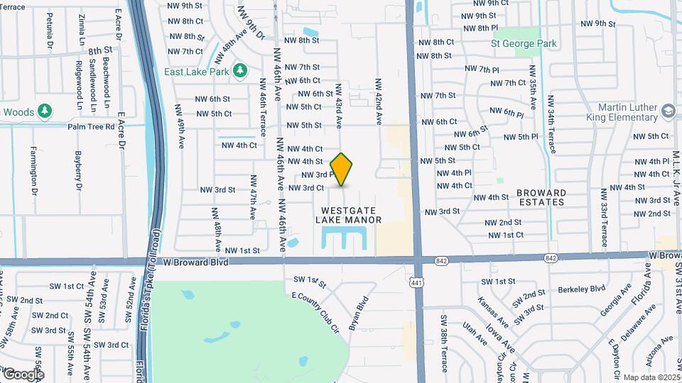 4300 NW 3rd Ct Mapa y Detalles de la Ubicación