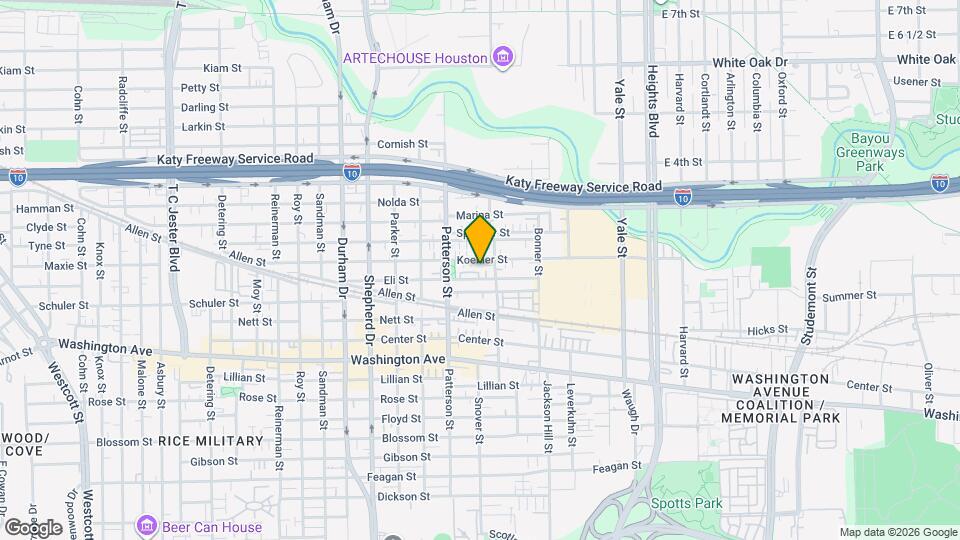 4406 Eli St Map and Location Details