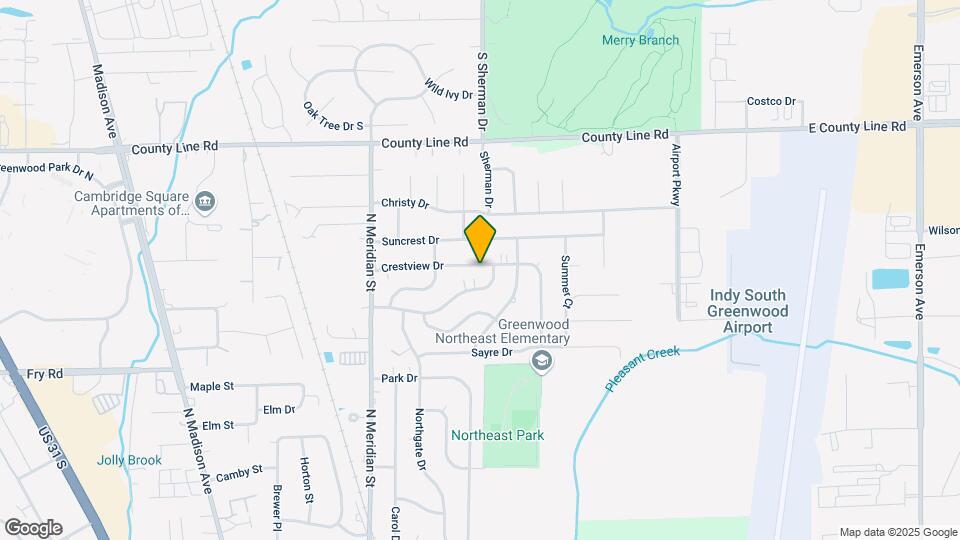 38 Crestview Dr Map and Location Details