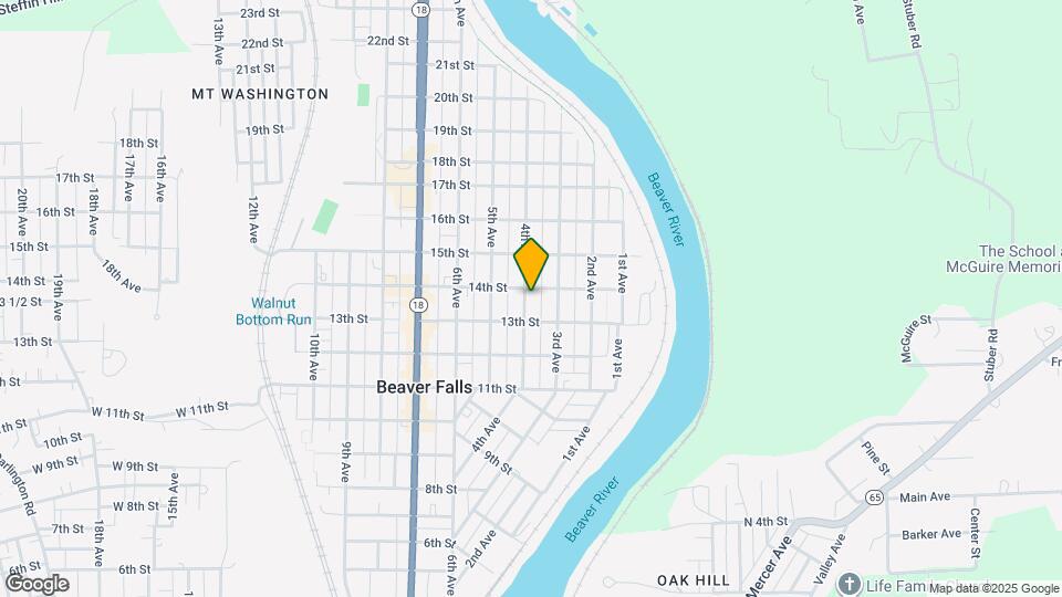 1320 4th Ave Map and Location Details