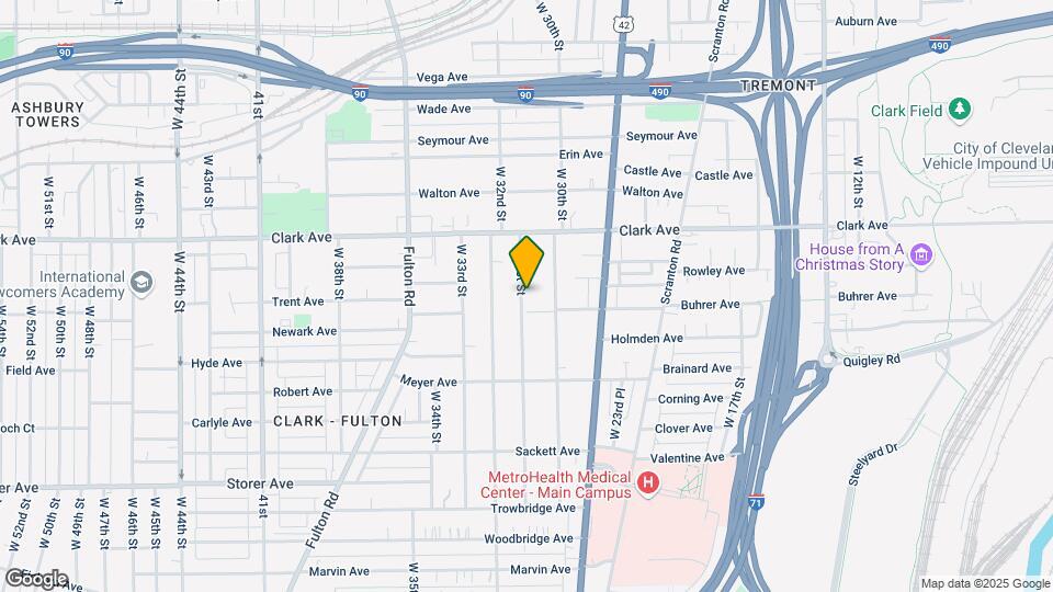 3165 W 31st St Map and Location Details