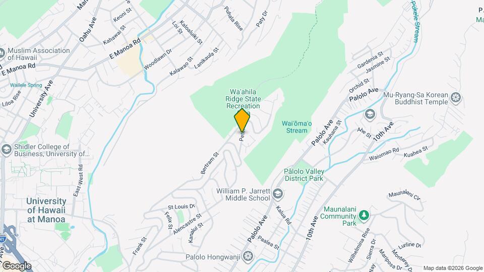 2801 Peter St Map and Location Details