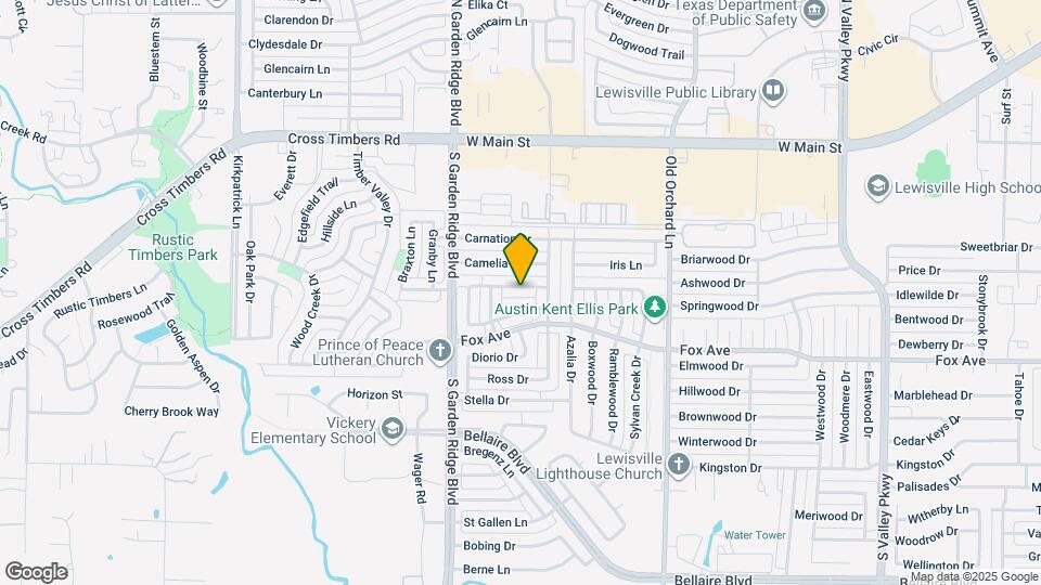 1410 Marblecrest Dr Map and Location Details