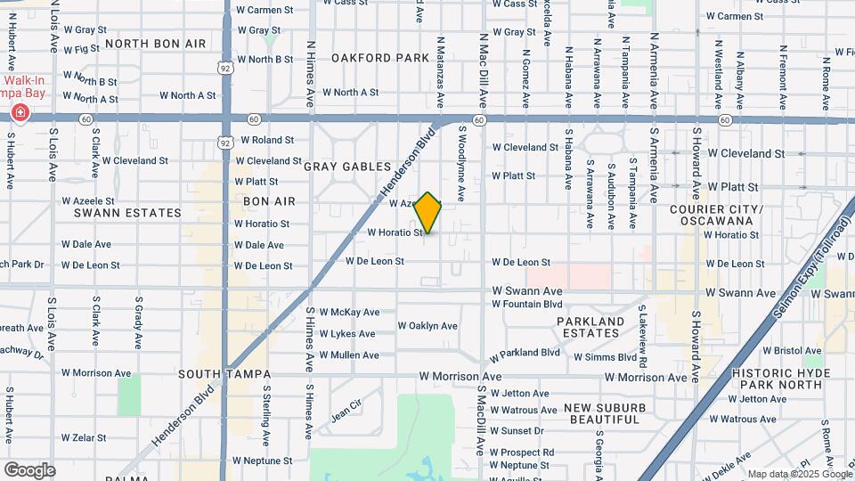 3210 W Horatio St Mapa y Detalles de la Ubicación
