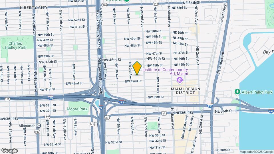 250 NW 43rd St Map and Location Details