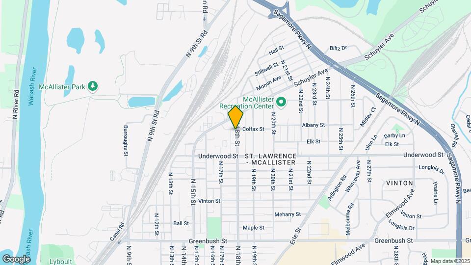 2226 N 18th St Map and Location Details