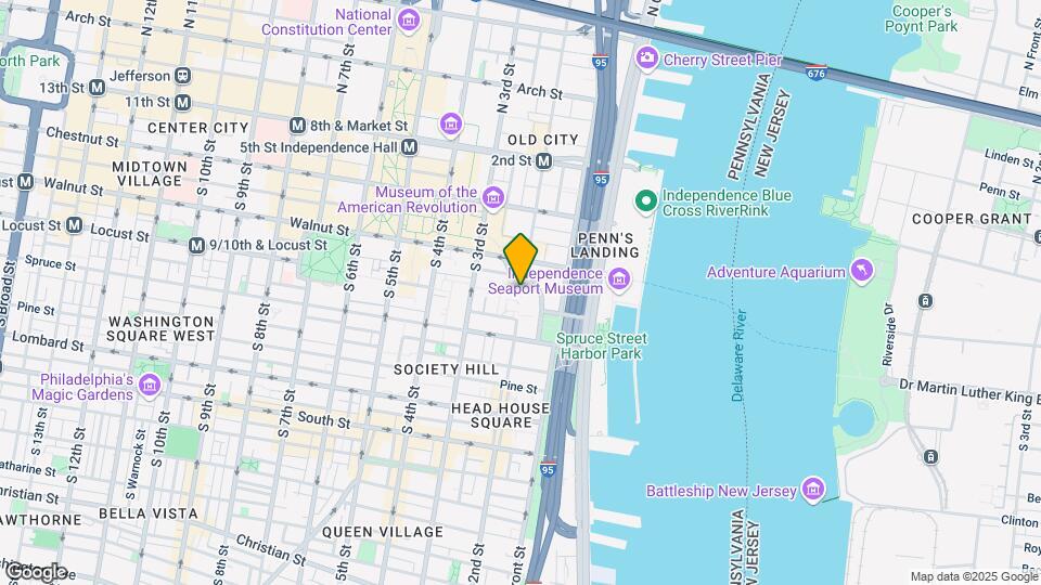 200 Locust St, Unit #12HN Mapa y Detalles de la Ubicación