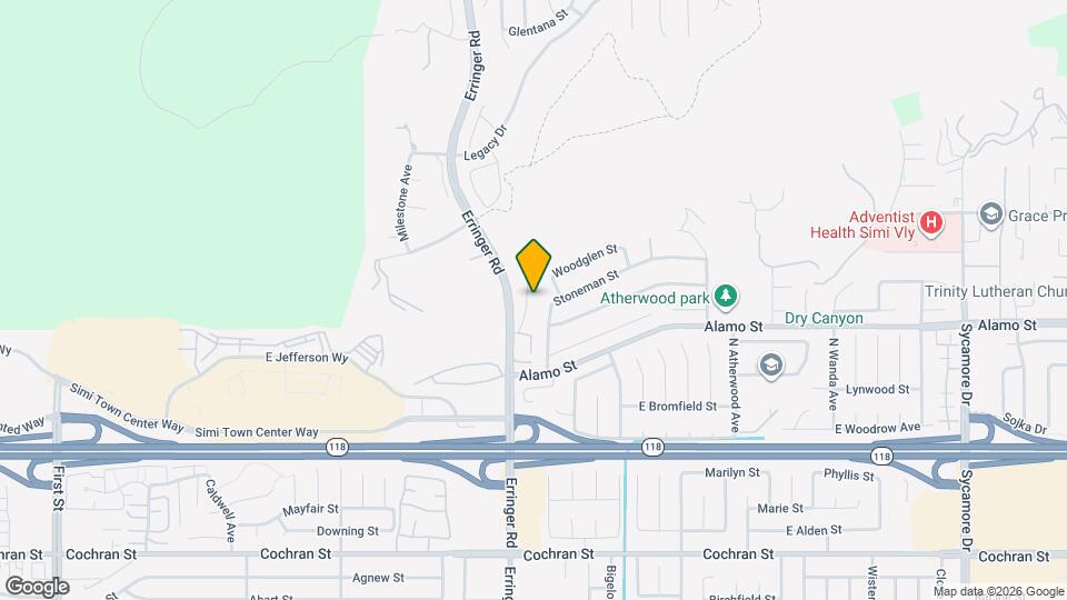 2836 Big Sky Pl, Unit ADU Mapa y Detalles de la Ubicación