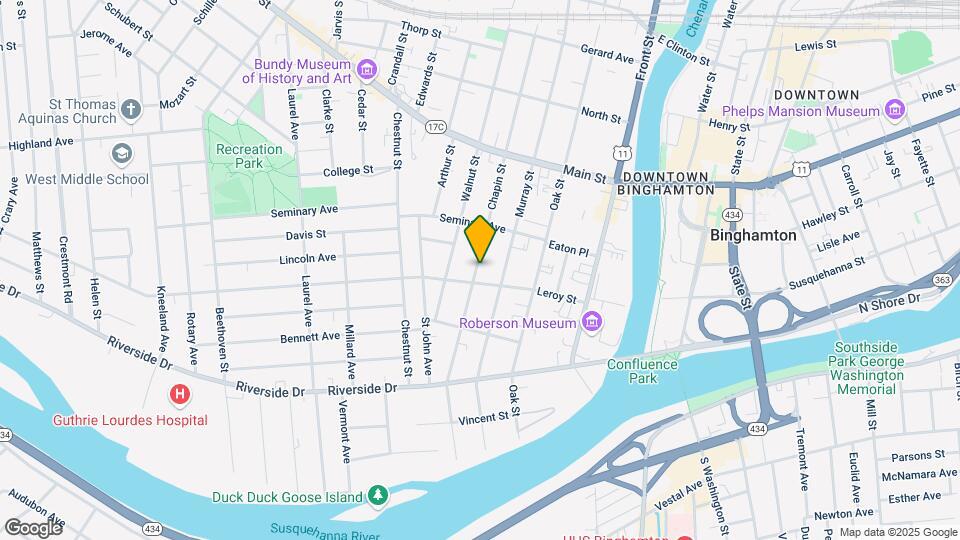 96 Chapin St Map and Location Details