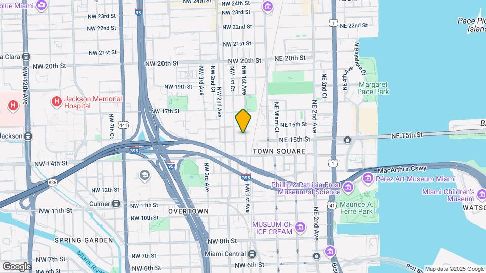 1516 NW 1st Ave, Unit A2 Map and Location Details