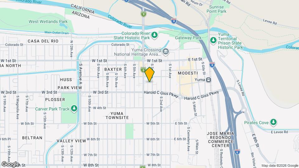 244 S 3rd Ave Mapa y Detalles de la Ubicación