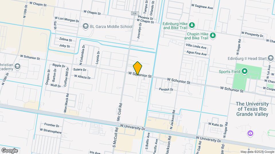 2814 W Schunior St Map and Location Details