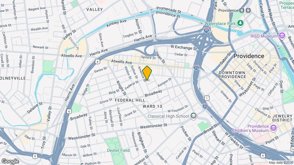 74 America St Map and Location Details