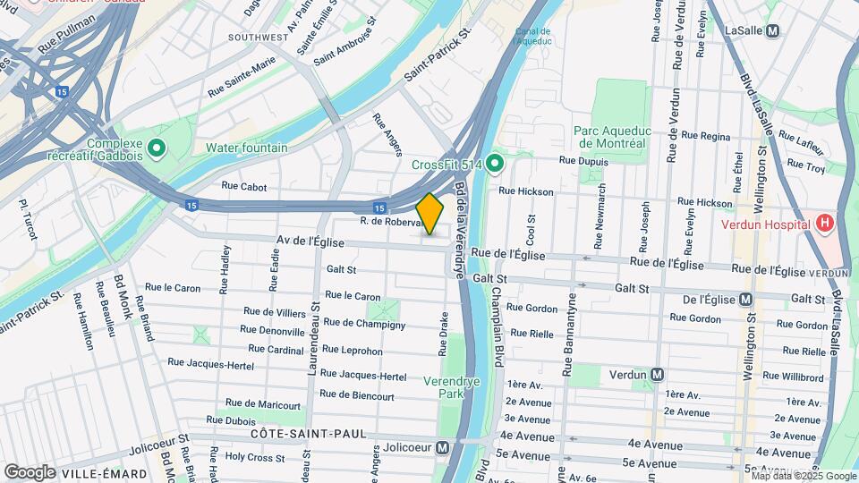 1433 de l'Église Map and Location Details