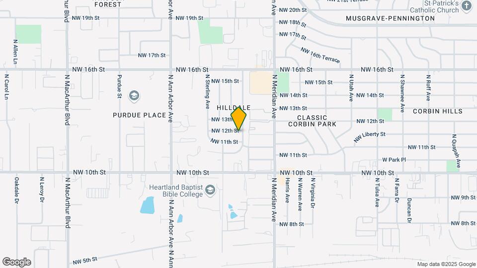 4604 NW 12th St Map and Location Details