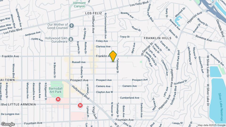 4320 Russell Ave Map and Location Details