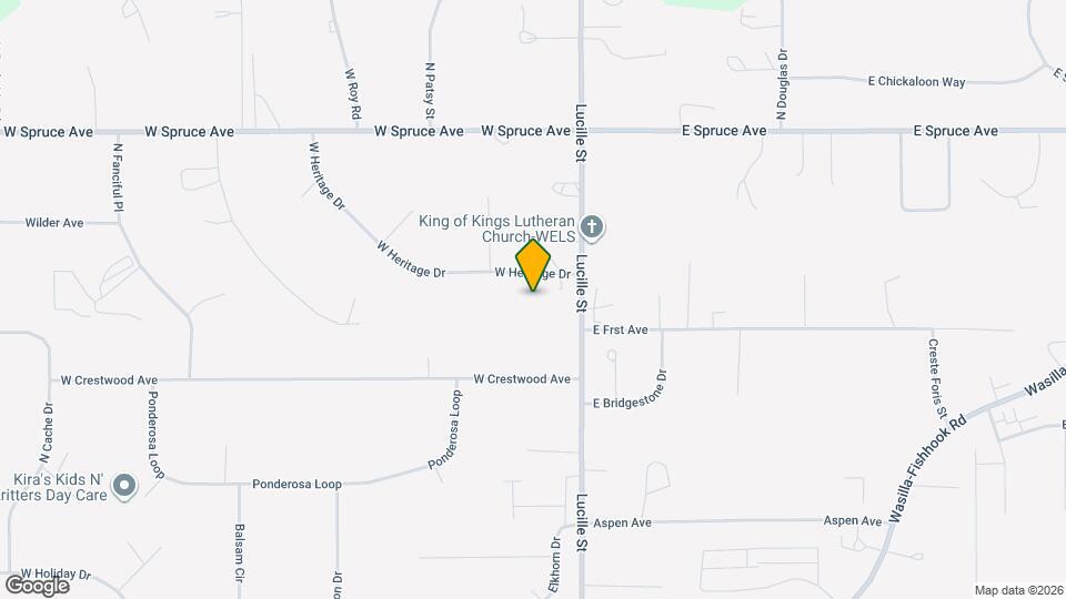 150 W Heritage Dr Map and Location Details