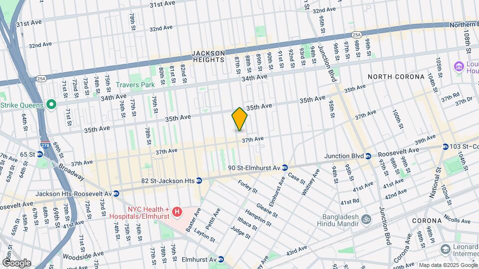 3557 86th St Map and Location Details