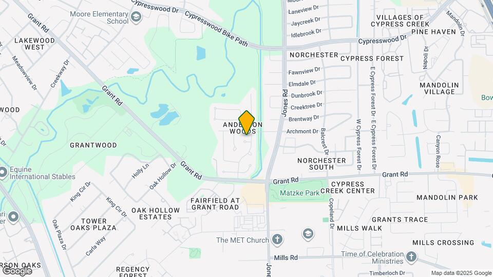 11106 Oak Mesa Ct Map and Location Details