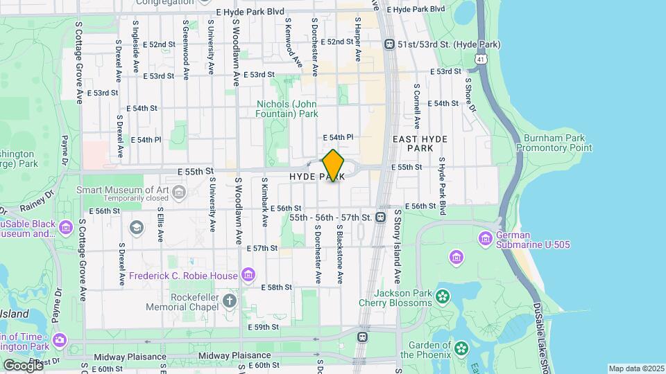 5526-5528 S Blackstone Ave Map and Location Details