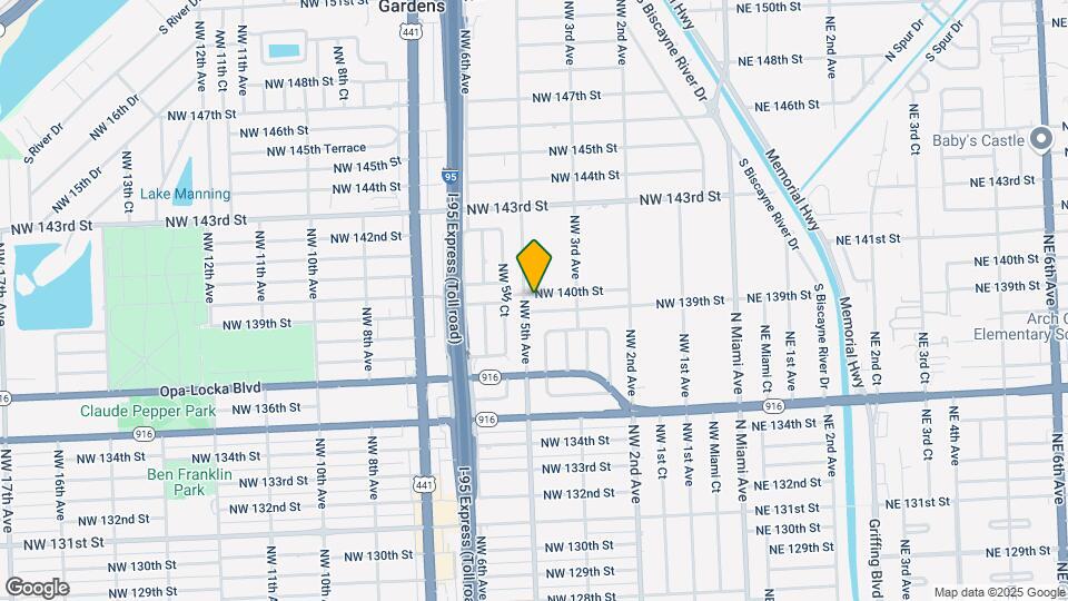 440 NW 140th St Mapa y Detalles de la Ubicación