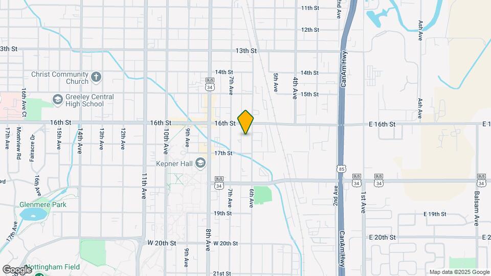 1621 6th Ave-Unit -C Map and Location Details
