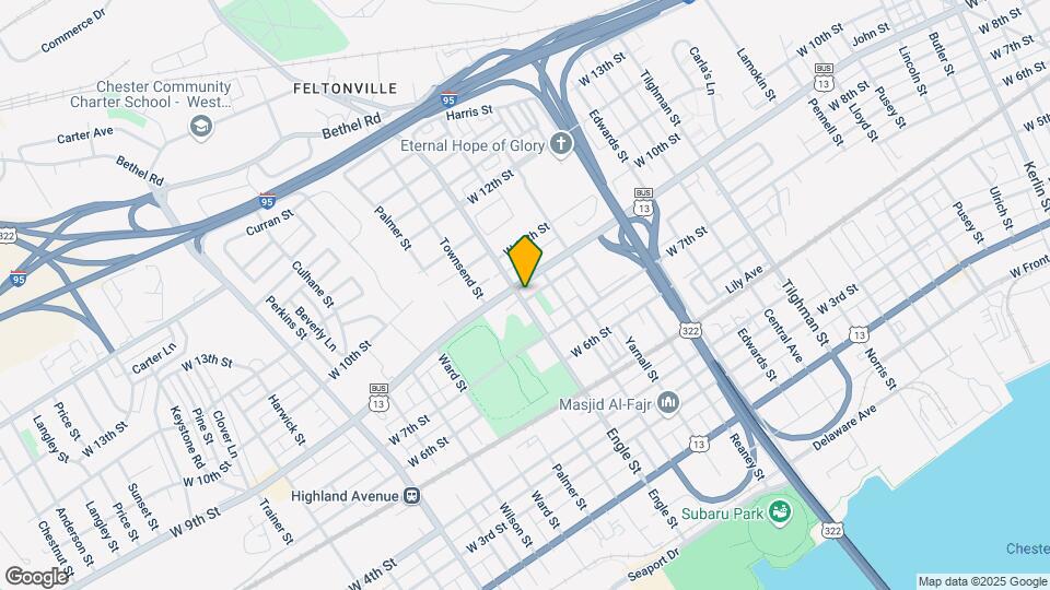 745 Engle St Map and Location Details