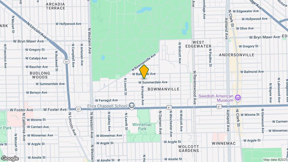 2050 W Summerdale Ave Mapa y Detalles de la Ubicación