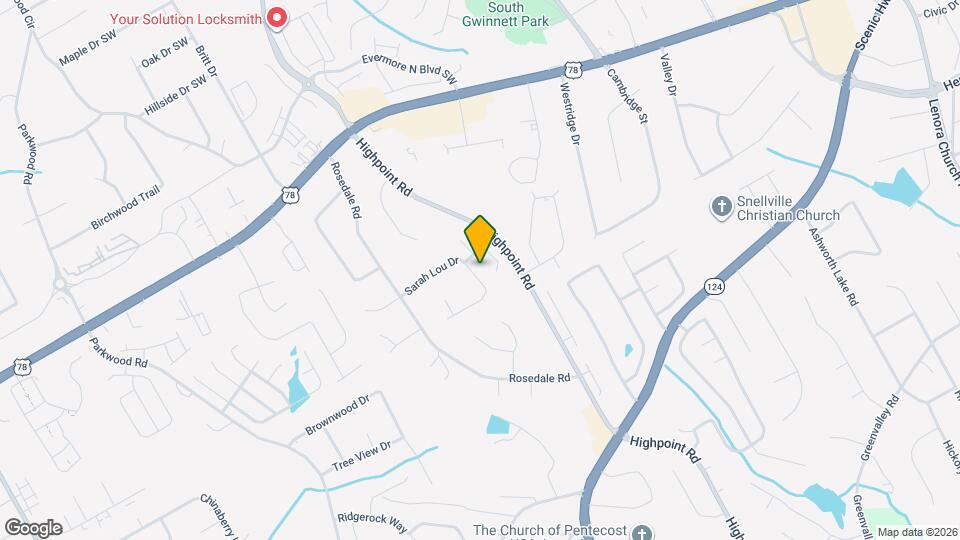 3125-3127 Sarah Lou Dr Map and Location Details