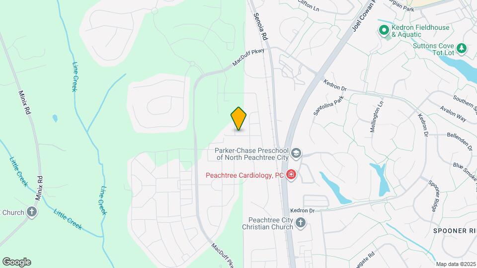 411 Kinross Ln Map and Location Details