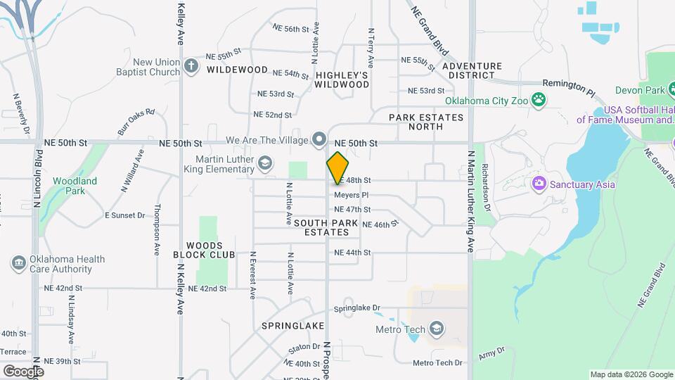 1509 Meyers Pl Map and Location Details