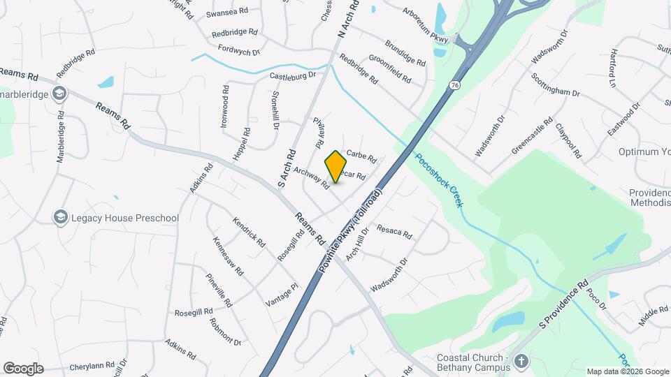 9316 Archway Rd Mapa y Detalles de la Ubicación