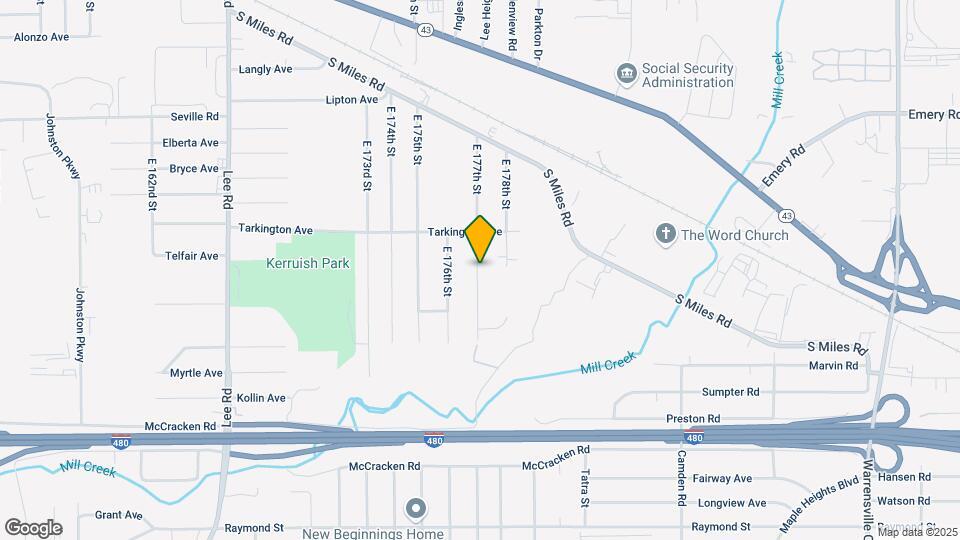 4753 E 177th St Map and Location Details
