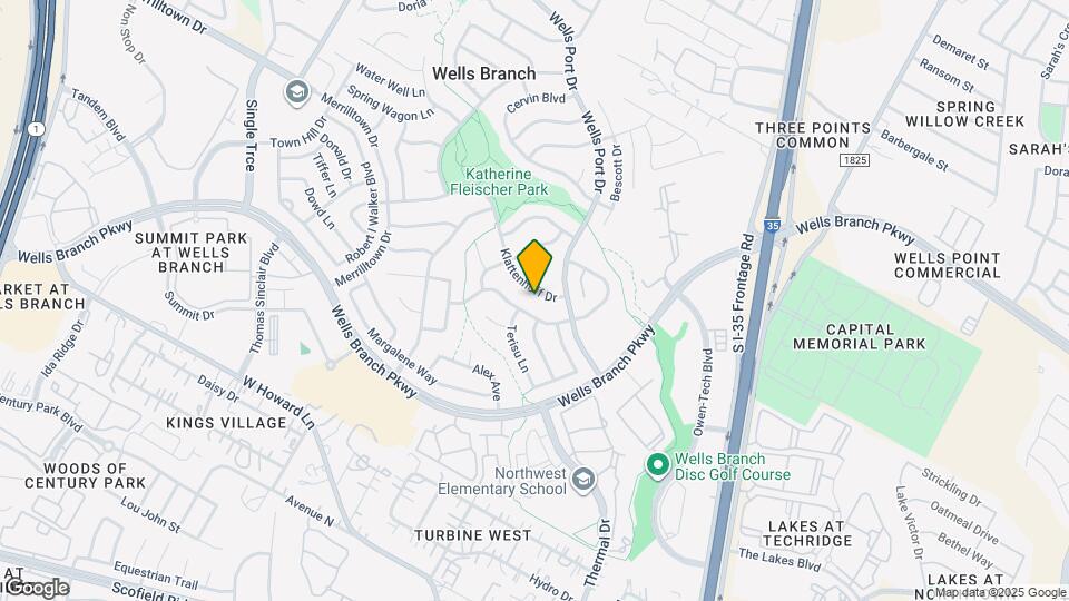 1911 Klattenhoff Dr Map and Location Details