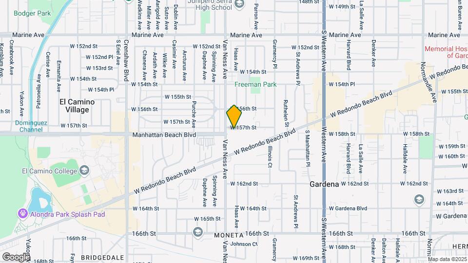2132 W 157th St Mapa y Detalles de la Ubicación