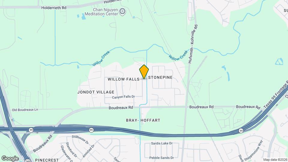 20218 Mammoth Falls Dr Map and Location Details